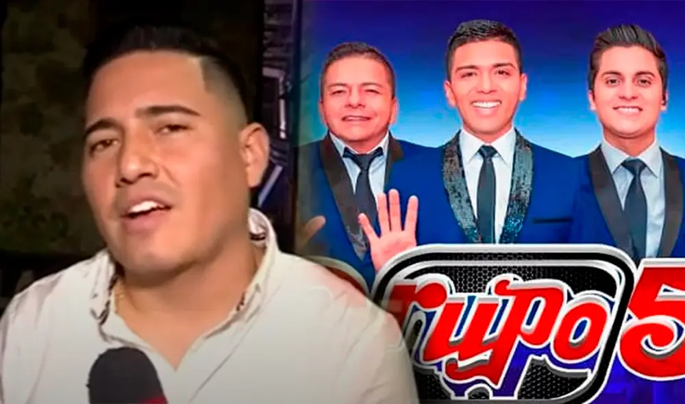 “Han exagerado un poquito”, dijo el cumbiambero al enterarse que la agrupación que integra cobraría 90.000 soles por presentarse en eventos privados. Foto: composición/captura América TV/difusión