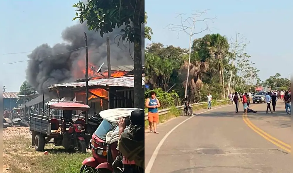 El gobernador regional de Madre de Dios va a liderar una reunión de emergencia en la base del ejército Pachacútec de Puerto Maldonado para atender el conflicto. Foto: composición LR/Facebook