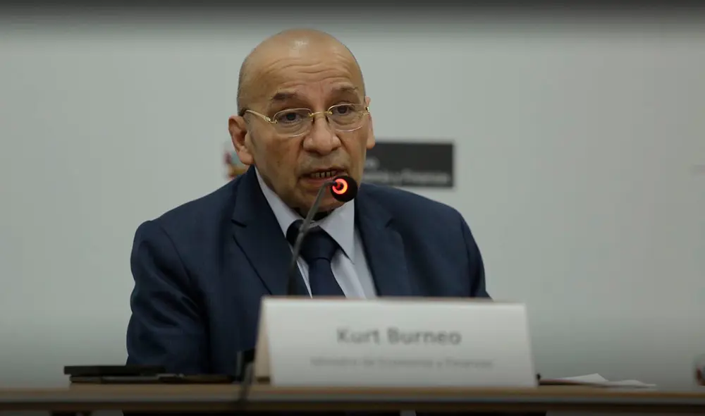 El ministro de Economía y Finanzas presentó el Marco Macroeconómico Multianual 2023-2026. Foto: Gerardo Marín/La República