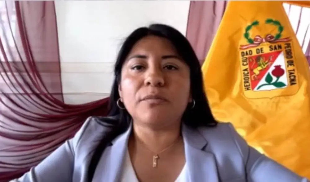 Congresista Limachi dice que quiere romper con la cadena de la corrupción. Foto: Captura LR Noticias Cusco Congresista Limachi dice que quiere romper con la cadena de la corrupción. Foto: Captura LR Noticias Cusco