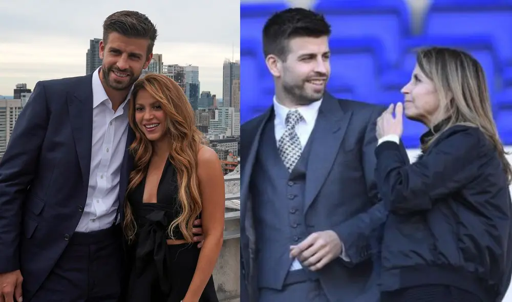 Padres de Gerard Piqué habrían intervenido en su relación sentimental con Shakira. Foto: Composición LR / AFP Padres de Gerard Piqué habrían intervenido en su relación sentimental con Shakira. Foto: Composición LR / AFP