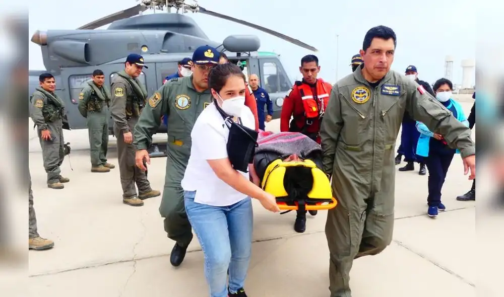 Personal de la Marina de Guerra continua con la búsqueda de los dos tripulante que aún no son ubicados y que estarían entre las agrestes zonas de la Reserva Nacional de Paracas. Foto: Marina de Guerra del Perú Personal de la Marina de Guerra continua con la búsqueda de los dos tripulante que aún no son ubicados y que estarían entre las agrestes zonas de la Reserva Nacional de Paracas. Foto: Marina de Guerra del Perú