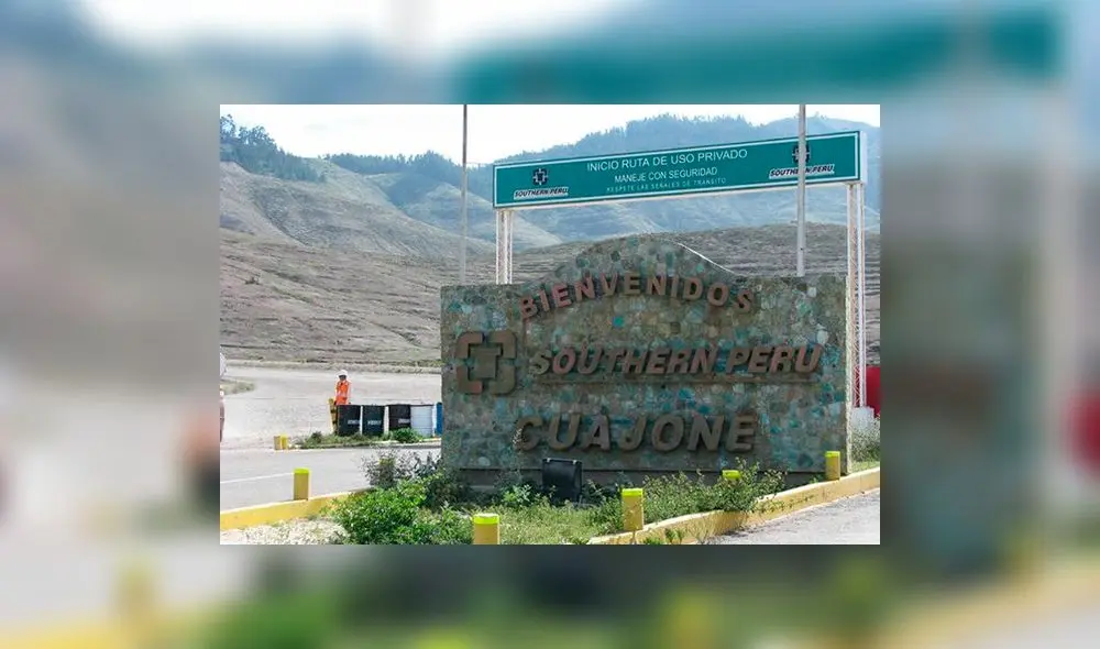 Southern Perú también indicó que mantiene en pie la oferta de compra de terrenos que por el momento no fue aceptada por sus propietarios. Foto: Andina