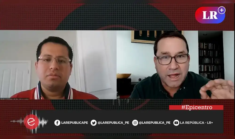 Benji Espinoza, abogado de Pedro Castillo. Foto: captura de LR+