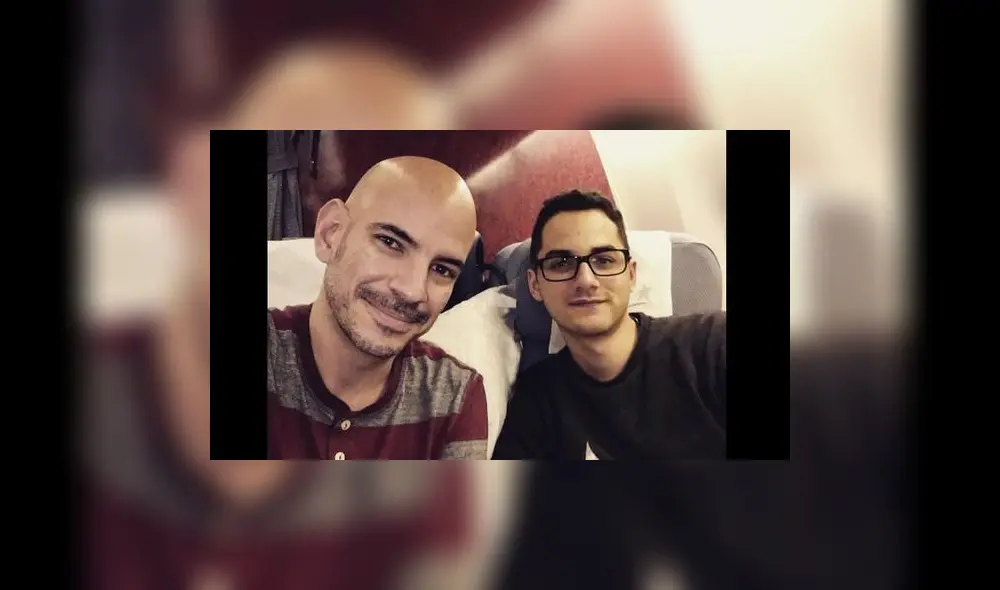 Ricardo Morán y Óscar Hurtado tuvieron una relación entre 2015 y 2017. Foto: Latina