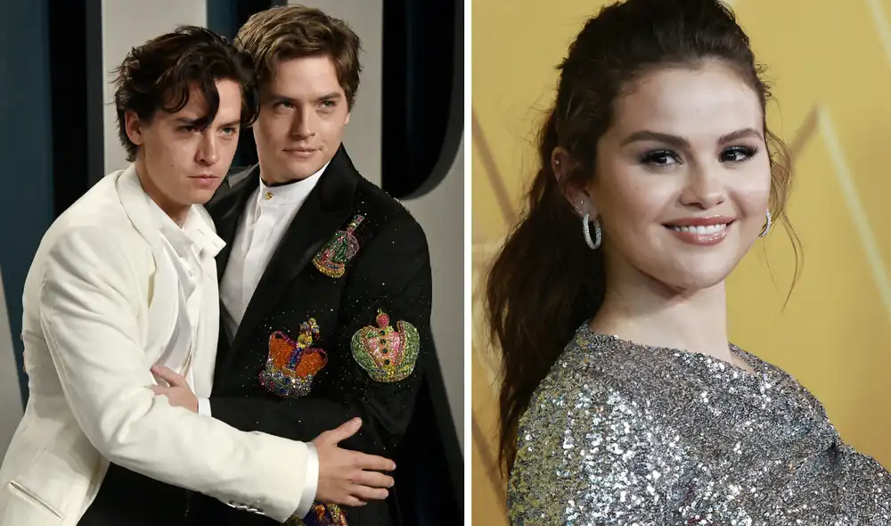 Selena Gomez conoció a los gemelos Dylan y Cole Sprouse en el set de una producción de Disney. Foto: composición LR/AFP Selena Gomez conoció a los gemelos Dylan y Cole Sprouse en el set de una producción de Disney. Foto: composición LR/AFP
