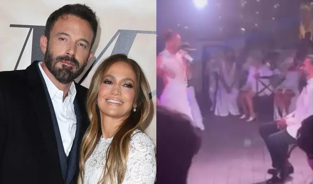 En su lujoso segundo matrimonio en Georgia, Jennifer Lopez le dedicó una nueva canción a Ben Affleck. Foto: composición LR/FilmMagic/TMZ En su lujoso segundo matrimonio en Georgia, Jennifer Lopez le dedicó una nueva canción a Ben Affleck. Foto: composición LR/FilmMagic/TMZ