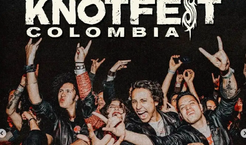 El esperado evento Knotfest llega a Colombia para presentarse en el complejo Campín. Foto: @Knotfestco/ Instagram