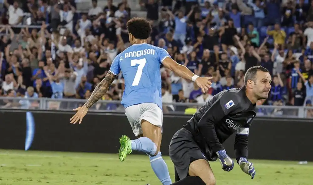La Lazio sacó un importante triunfo ante los neroazurros. Foto: EFE La Lazio sacó un importante triunfo ante los neroazurros. Foto: EFE