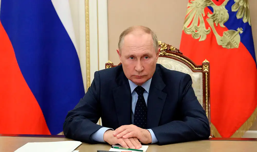 Vladimir Putin, presidente de Rusia. Foto: AFP Vladimir Putin, presidente de Rusia. Foto: AFP
