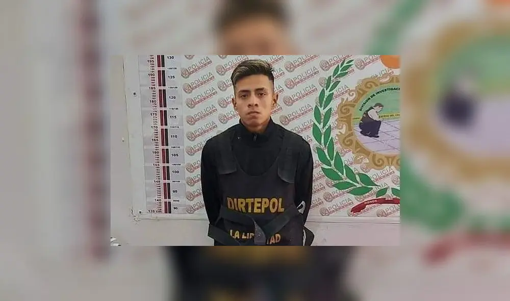 El detenido es un estudiante del quinto grado de educación secundaria. Foto: PNP
