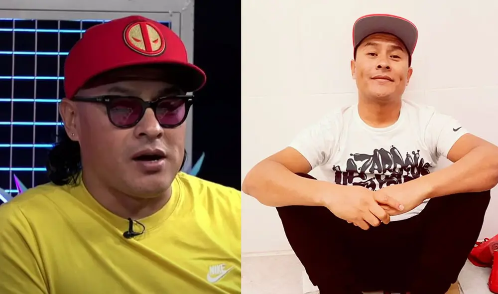 El Chino Risas es uno de los cómicos ambulantes con más seguidores en redes sociales. Foto: composición LR/captura de YouTube/Soy Gianotti/Chino Risas