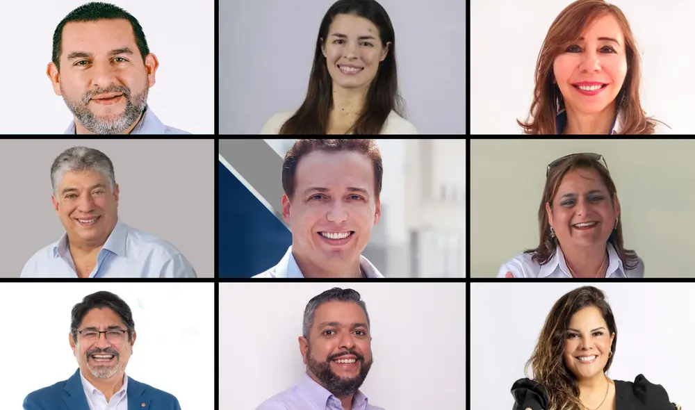 Conoce el perfil y la propuesta de los candidatos a la alcaldía de Miraflores. Foto: composición LR/Facebook de los postulantes