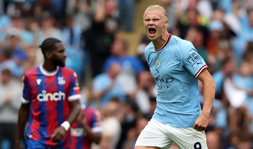Erling Haaland se perfila como uno de los goleadores de la Premier League. Foto: AFP Erling Haaland se perfila como uno de los goleadores de la Premier League. Foto: AFP