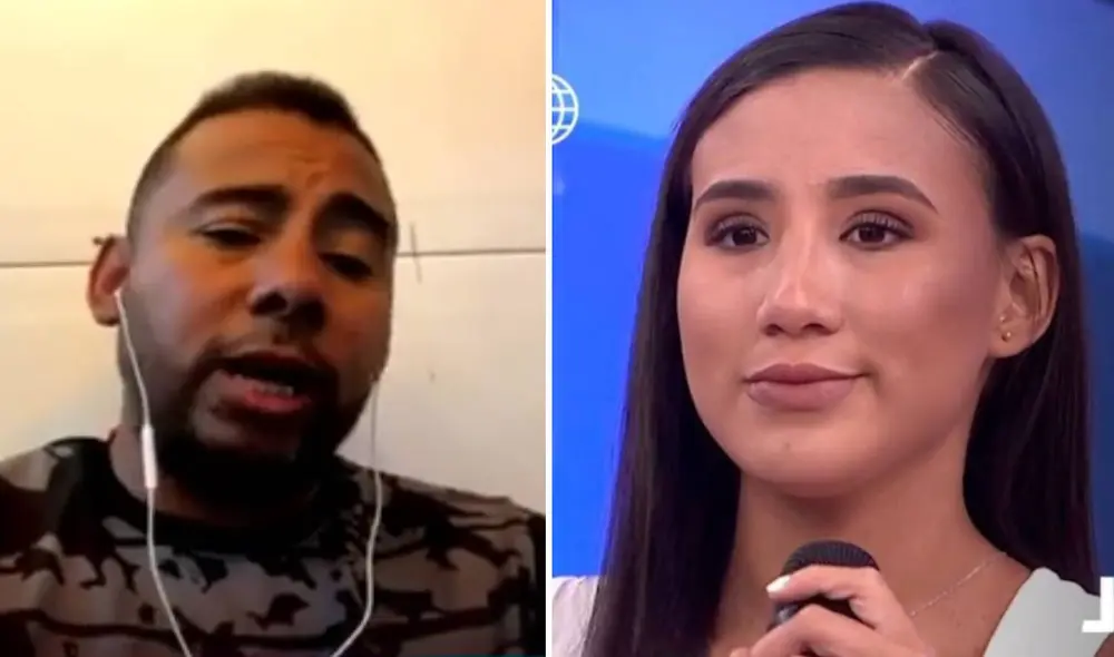 Abel Lobaton se enlazó con "En boca de todos" y fue consultado sobre la polémica que protagonizó Samahara. Foto: captura de América TV