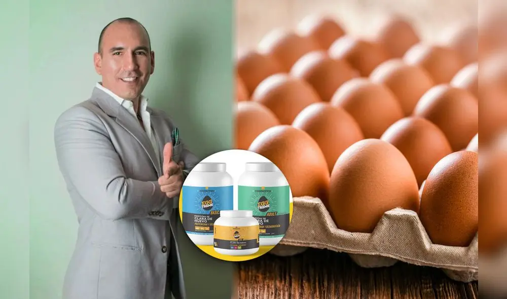 El 'Rey de los huevos' se hizo conocido en el rubro empresarial gracias a su emprendimiento Eggtreme. Foto: composición RL/Rafael Fernánfez IG/Buenazo.pe