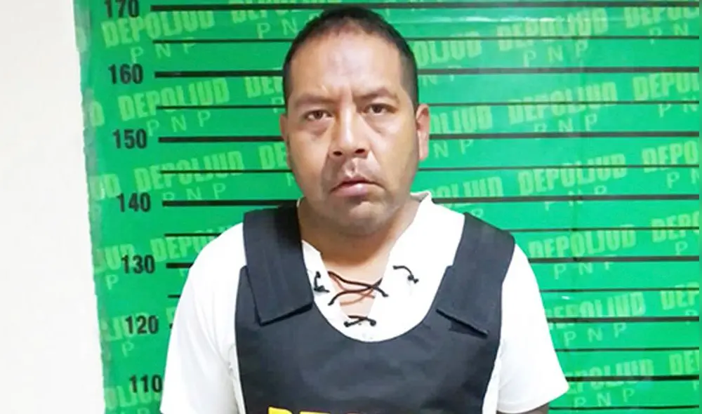 Información anónima ayudó a dar con el paradero de este hombre. Foto: PNP