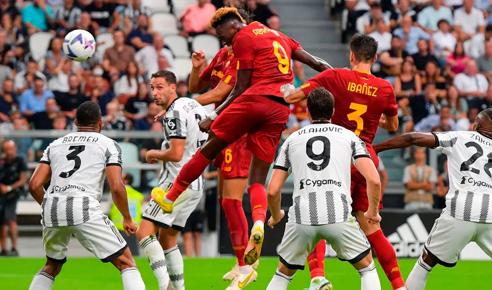 Roma y Juventus igualaron en Turín. Foto: Roma Roma y Juventus igualaron en Turín. Foto: Roma