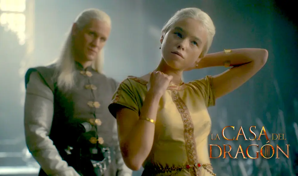 El primer capítulo de "House of the dragon" mostró polémica escena entre Rhaenyra y Daemon Targaryen. Foto: composición LR/HBO Max