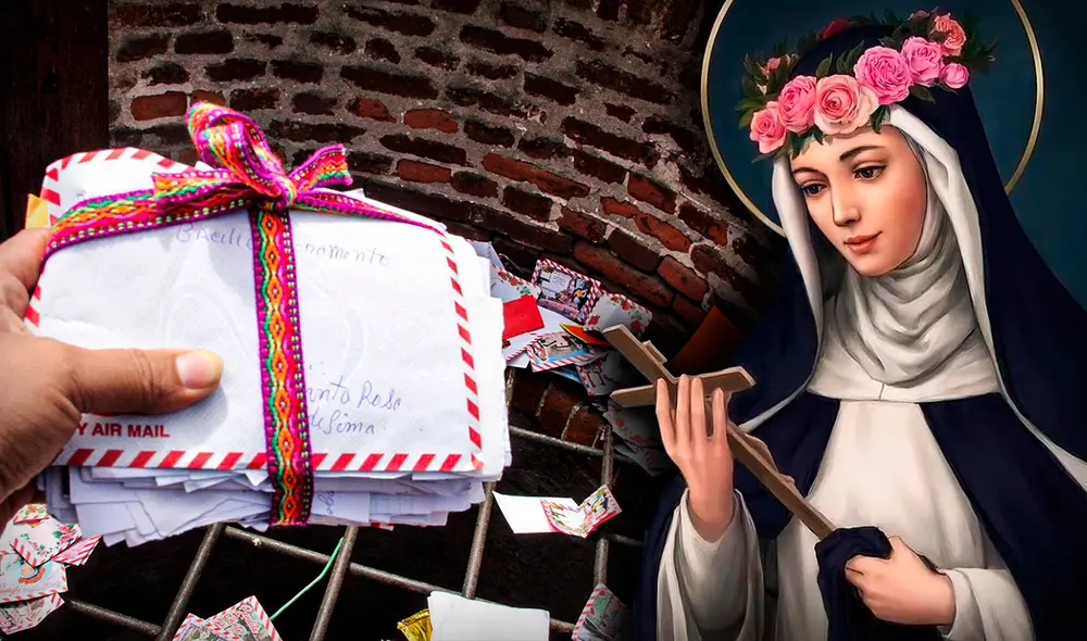 Cada año, miles de personas envían sus cartas a Santa Rosa de Lima. Foto: composición de Jazmin Ceras/LR