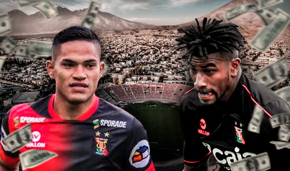 Melgar logró concretar la venta de 2 futbolistas por montos superiores al millón de dólares. Foto: composición de Jazmin Ceras/GLR Melgar logró concretar la venta de 2 futbolistas por montos superiores al millón de dólares. Foto: composición de Jazmin Ceras/GLR