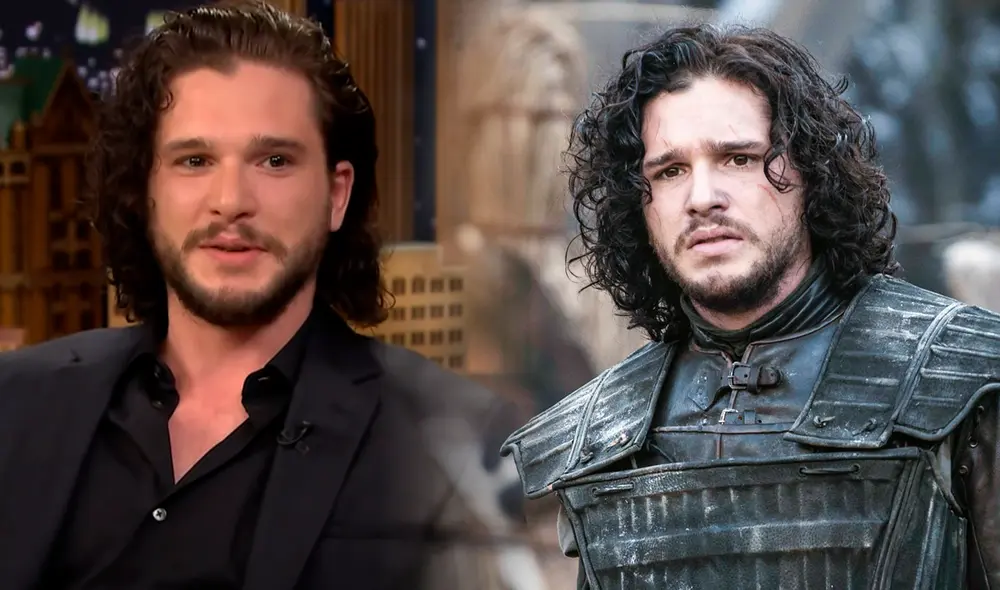 Kit Harington no pudo guardar el secreto de la producción de "Juego de tronos" y terminó contándoselo a un policía. Foto: composición LR/The Tonight Show Starring Jimmy Fallon/Haper's