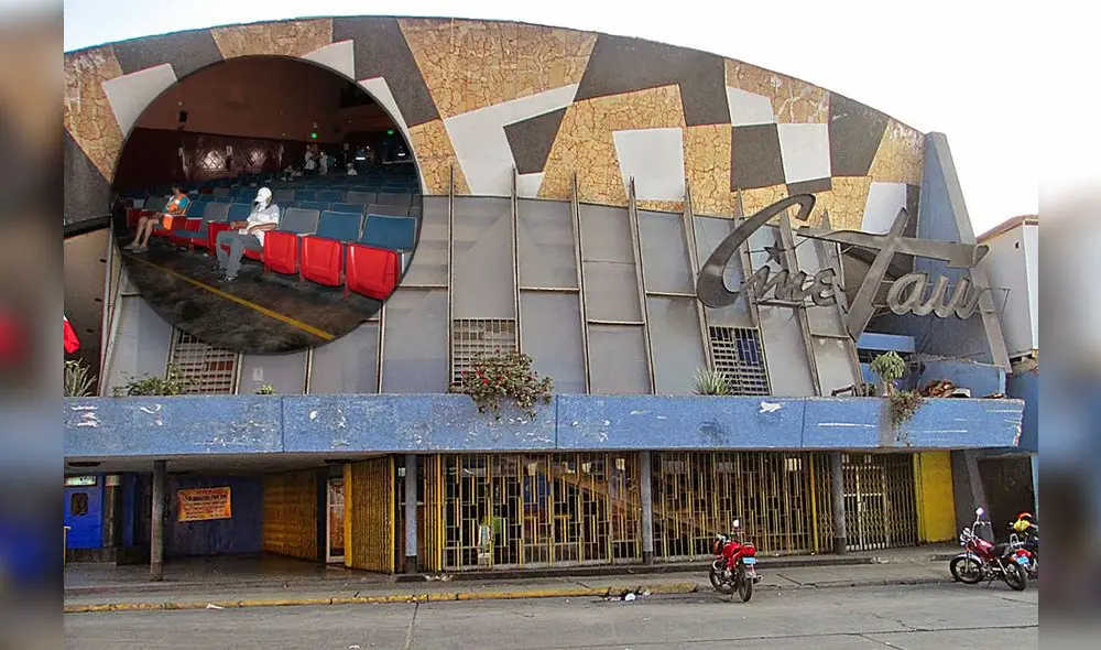 El cine Tauro fue uno de los puntos de entretenimiento más populares de los 60, pero en sus últimos años solo se emitieron películas para adultos. Foto: Municipalidad de Lima/ Emrobh.blogspot.