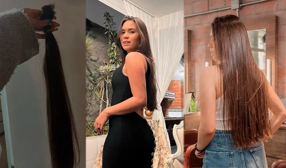 Gianella Marquina muestra su radical cambio de look. Foto: composición LR/@GianellaMarquina/Instagram