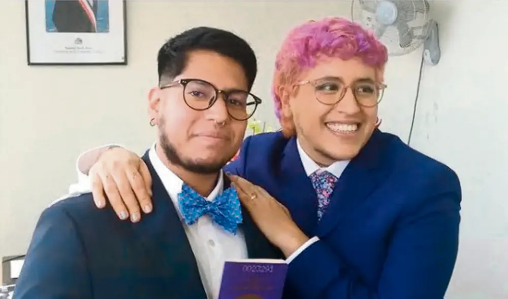 Juntos. Rodrigo Ventocilla junto a Sebastián Marallano el día que se casaron en Chile. Las causas de la muerte del primero en Bali aún no han sido reveladas. Foto: difusión Juntos. Rodrigo Ventocilla junto a Sebastián Marallano el día que se casaron en Chile. Las causas de la muerte del primero en Bali aún no han sido reveladas. Foto: difusión