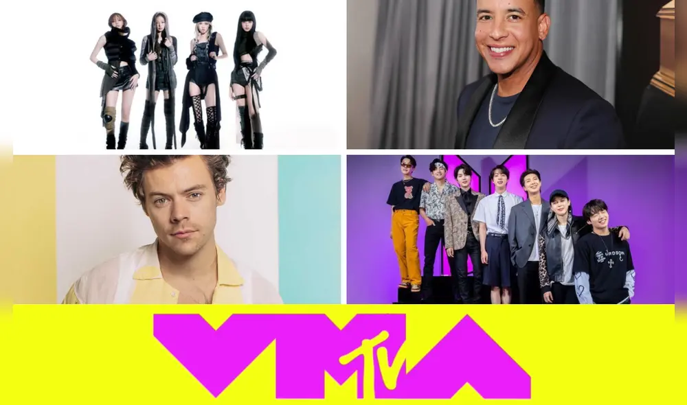 La ceremonia de los MTV VMAs 2022 juntará a los artistas de todo los géneros. Foto: composición LR/LATimes/La República/BIGHIT/YG