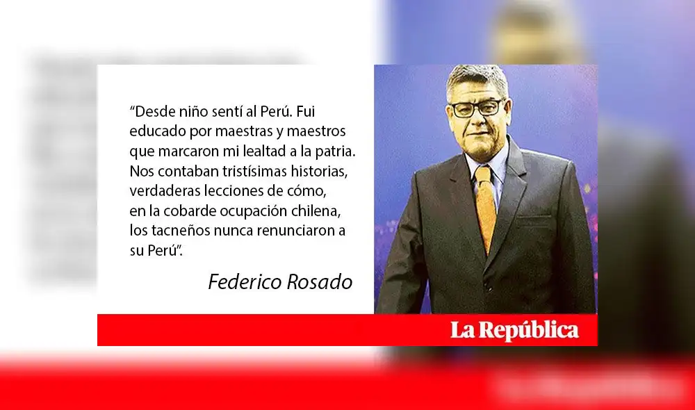Columna de Federico Rosado. Columna de Federico Rosado.