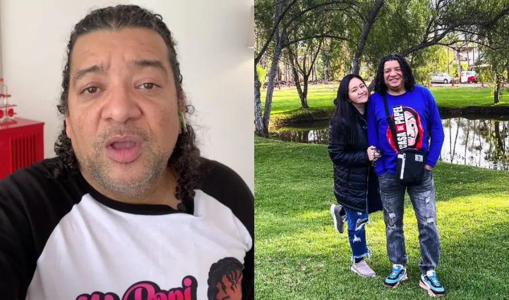 Carlos Vílchez junto con su pareja, la productora Melva Bravo, en Cajamarca. Foto: composición LR/ Carlos Vílchez/ Instagram