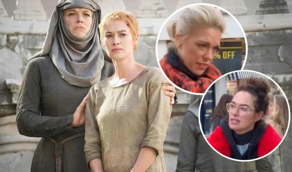 Hannah Waddingham (Septa Unella) y Lena Headey (Cersei Lannister), se reencontraron en un divertido video tras 15 años de su escena más fuerte en "Game of thrones". Foto: composición/ HBO Max/ tedlassotiktok/Tiktok