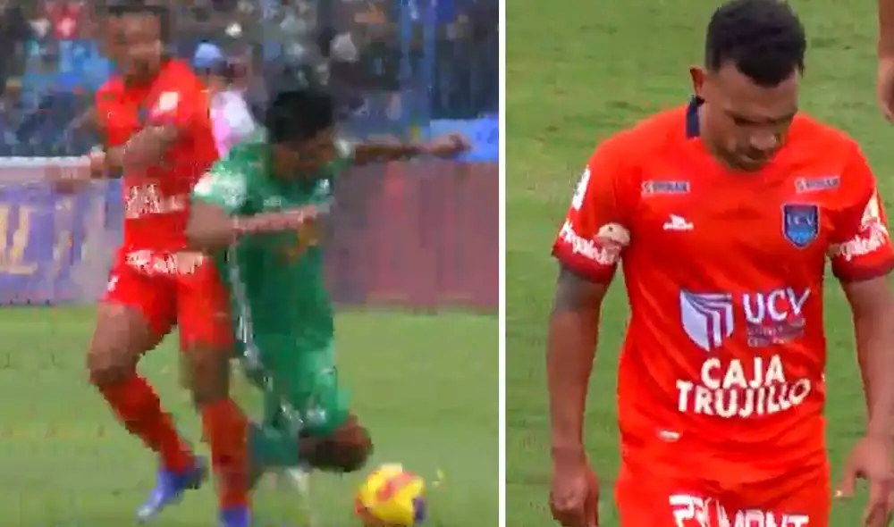 El venezolado Arquímedes Figuera volvió a ser expulsado tras regresar de una suspensión. Foto: captura/GolPerú El venezolado Arquímedes Figuera volvió a ser expulsado tras regresar de una suspensión. Foto: captura/GolPerú