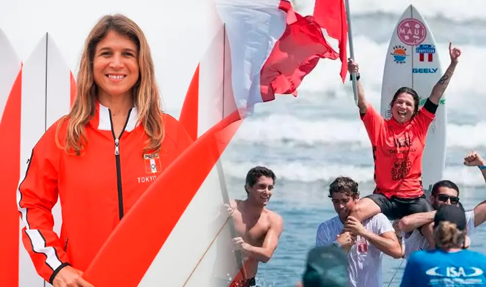 Sofía Mulánovich ha logrado diversos títulos a nivel mundial gracias al surf, deporte que ella considera es su vida. Foto: composición LR/Sofía Mulanovich/Instagram/Municipalidad de Miraflores