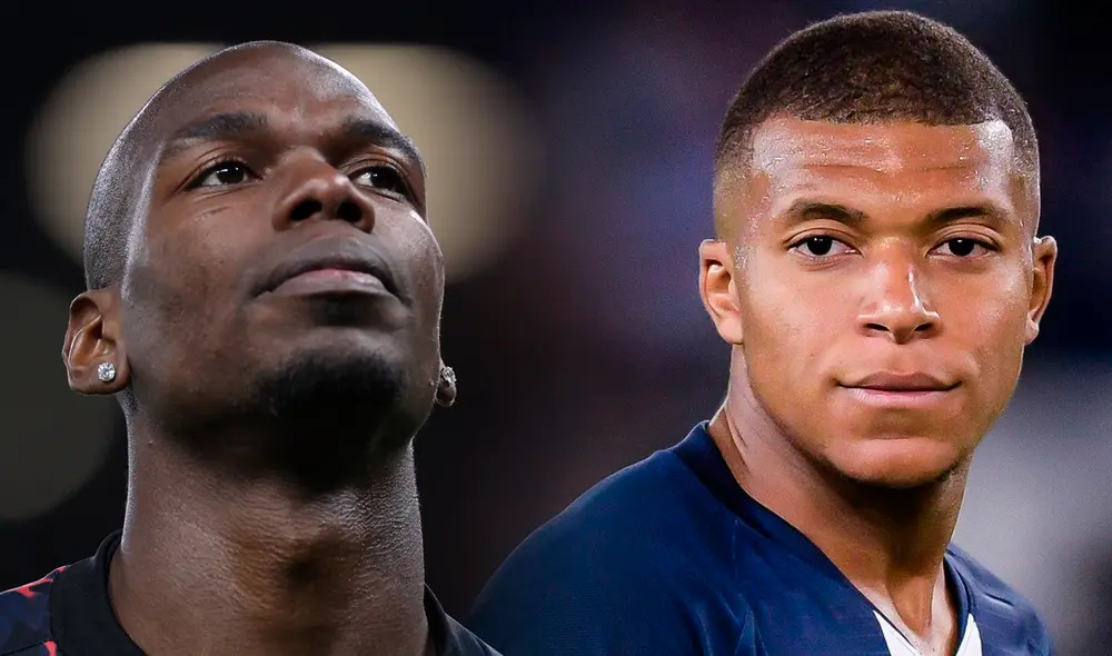 Paul Pogba es puesto en el ojo de la tormenta y podría tener problemas con Kylian Mbappé. Foto: composición de Fabrizio Oviedo/La República