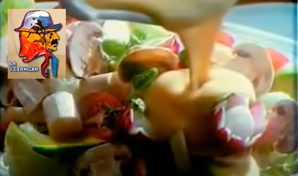 El comercial del restaurante La Estancia era característico de los años 80 y 90. Foto: composición LR/YouTube/La Estancia El comercial del restaurante La Estancia era característico de los años 80 y 90. Foto: composición LR/YouTube/La Estancia