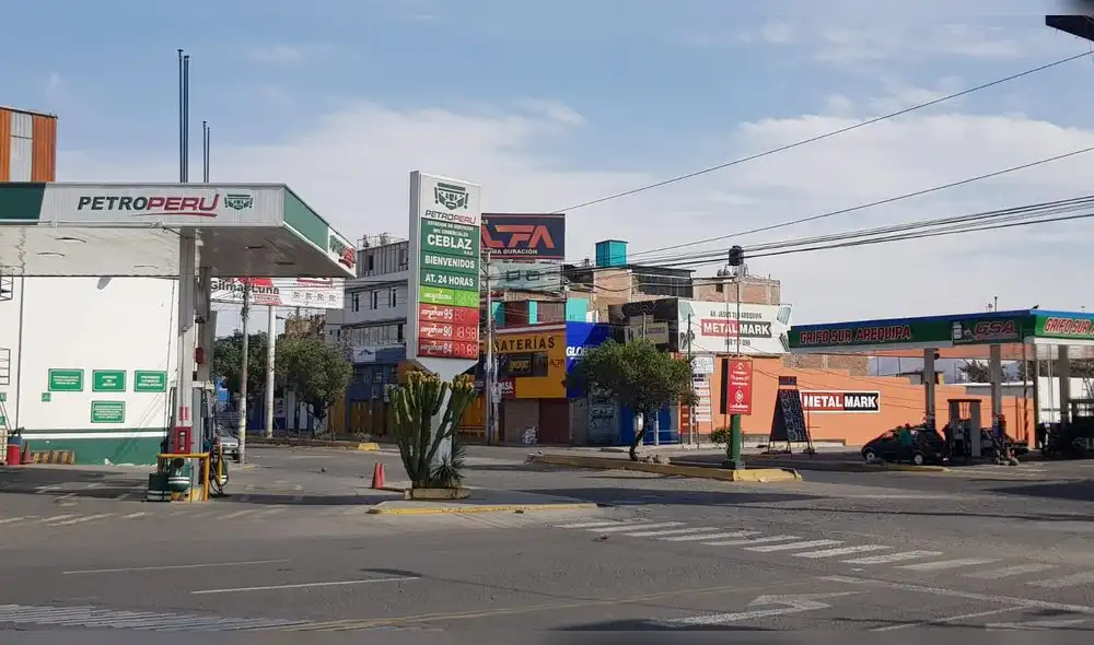 Estaciones de la avenida Jesús, en Arequipa. Foto: La República