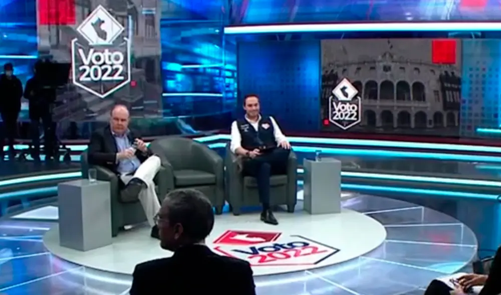 Daniel Urresti fue el gran ausente en el debate municipal por Lima. Foto: captura de América TV