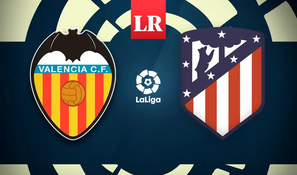 Valencia recibirá al Atlético de Madrid en Mestalla. Foto: composición GLR