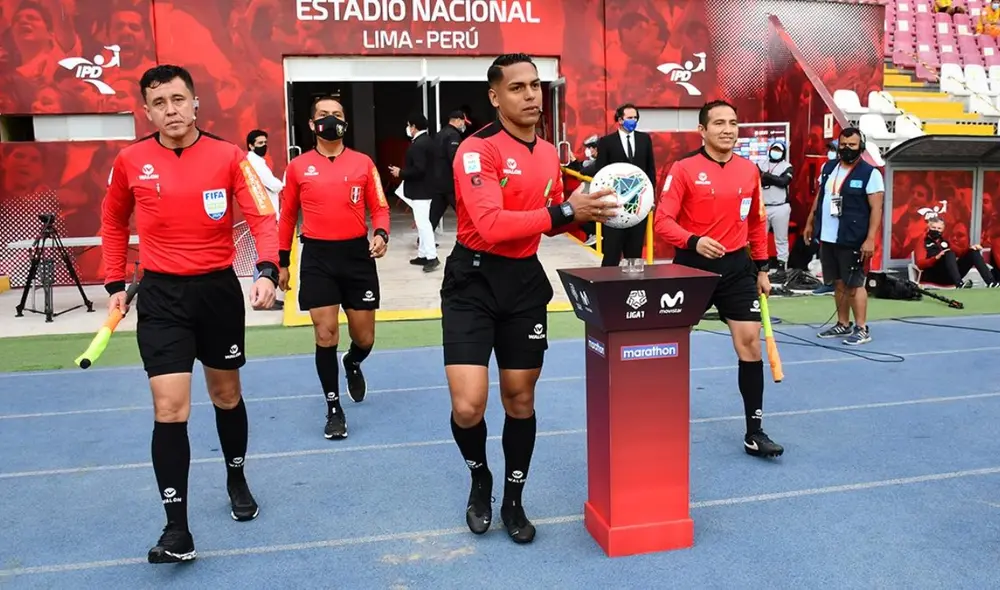 Los árbitros no cuentan con una remuneración mensual fija. Foto: Liga 1 Los árbitros no cuentan con una remuneración mensual fija. Foto: Liga 1