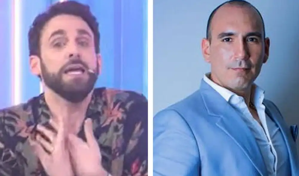 Peluchín cuestionó las declaraciones de Rafael Fernández tras su alejamiento de Karla Tarazona. Foto: captura Willax TV/ Instagram Rafael Fernández