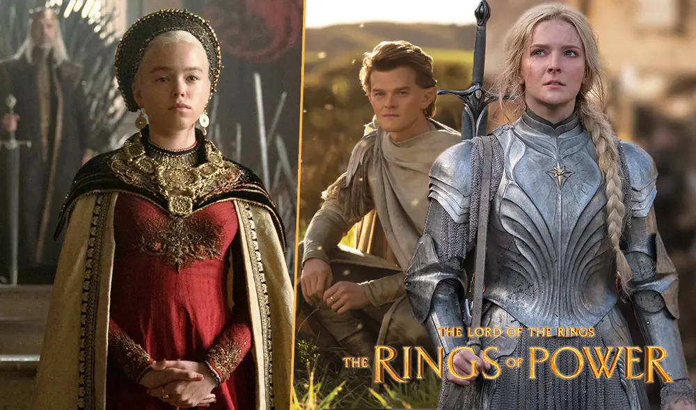 El universo de Tolkien ha expandido sus horizontes al streaming vía Amazon Prime Video. Foto: composición LR / HBO / Amazon