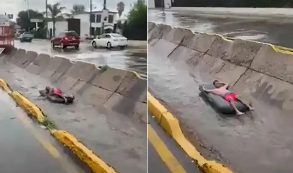 La impactante escena dejó sin palabras a miles en las redes sociales. Foto: composición LR/Twitter/@ClimaChihuahua1 La impactante escena dejó sin palabras a miles en las redes sociales. Foto: composición LR/Twitter/@ClimaChihuahua1