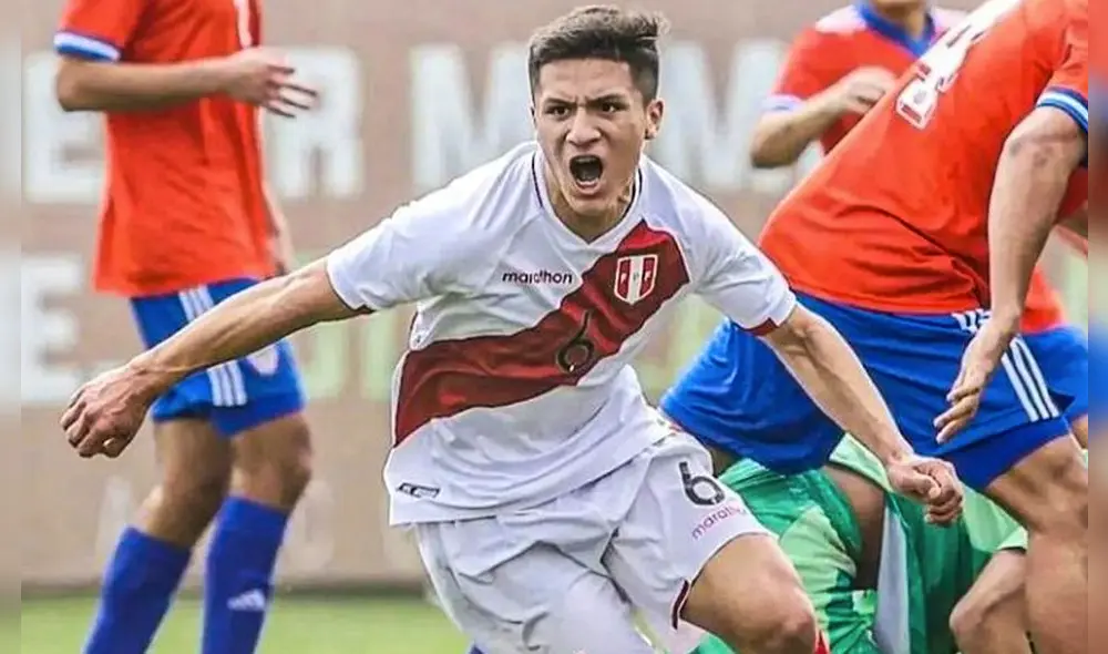 Catriel Cabellos es una de las figuras de la selección peruana sub-20. Foto: FPF