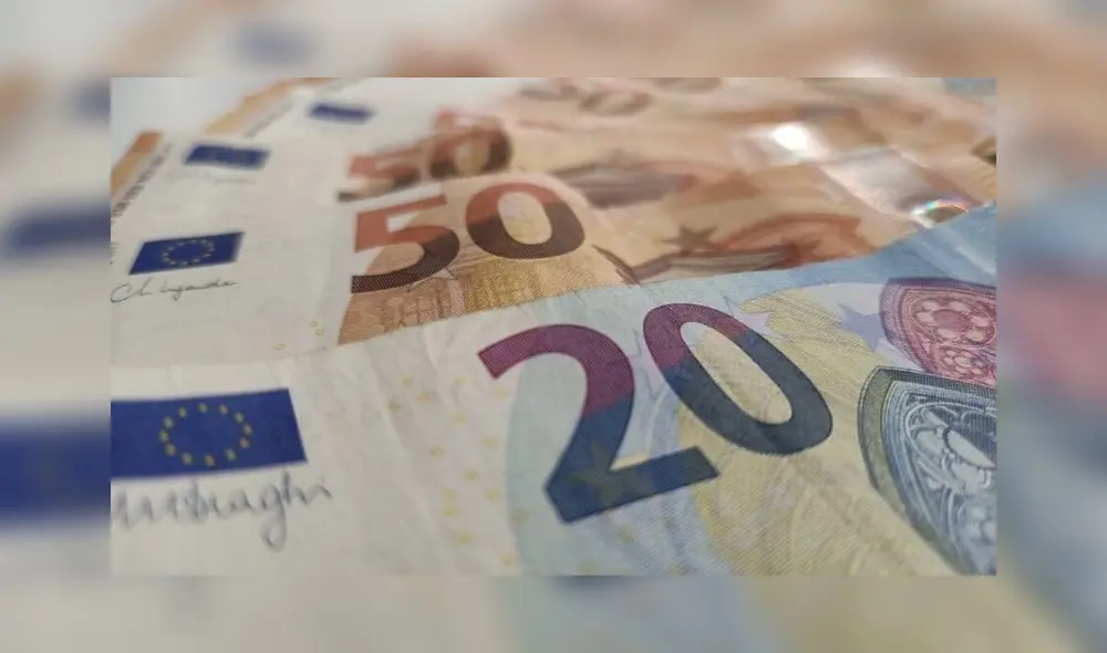 Cotización del euro este martes 30 de agosto.Foto: EFE