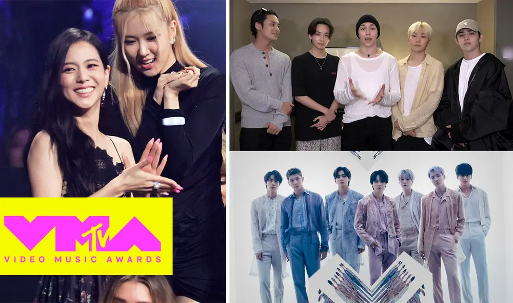 Gran noche para el k-pop. Conoce a los nuevos ganadores de los MTV VMAs 2022. Foto: composición AFP/MTV