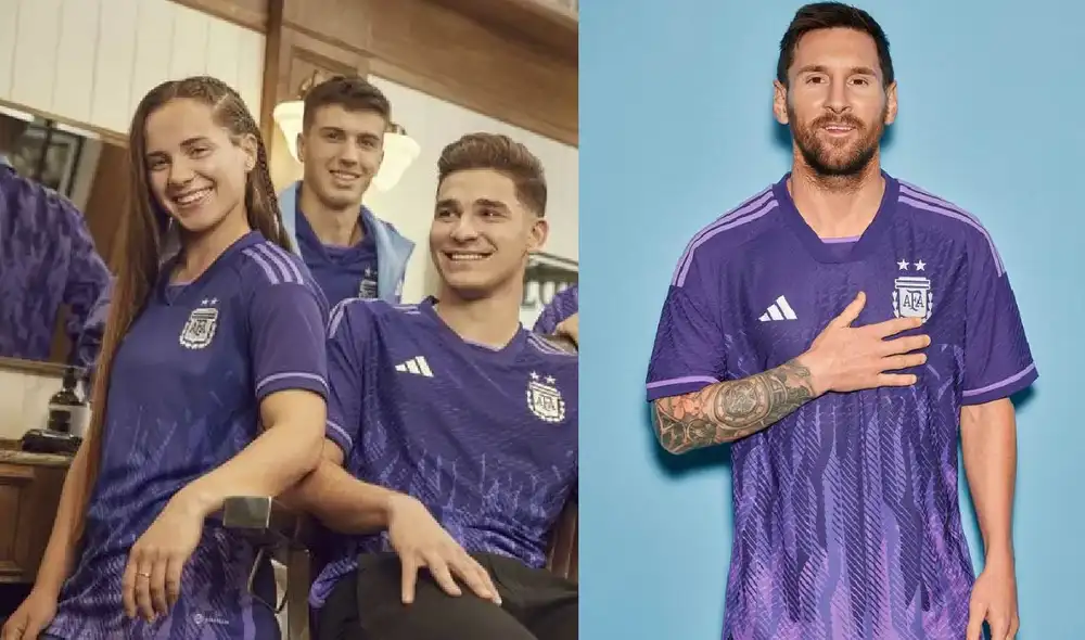 Miles de fans podrán adquirir la nueva camiseta alterna de la selección argentina. Foto: composición LR/ @adidasar/ Instagram Miles de fans podrán adquirir la nueva camiseta alterna de la selección argentina. Foto: composición LR/ @adidasar/ Instagram