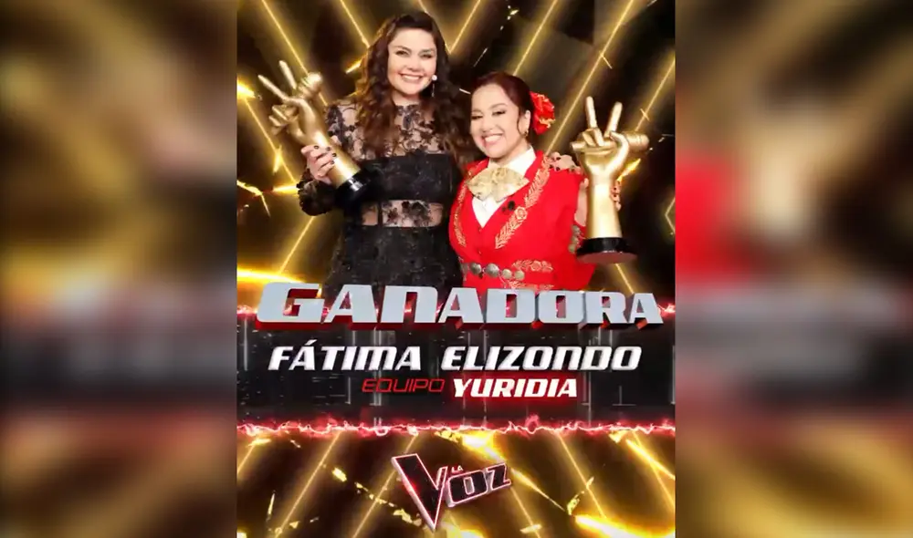 El Equipo Yuridia superó a los equipos de David Bisbal, Ha-Ash y Joss Favela. Foto: captura La voz México/Twitter