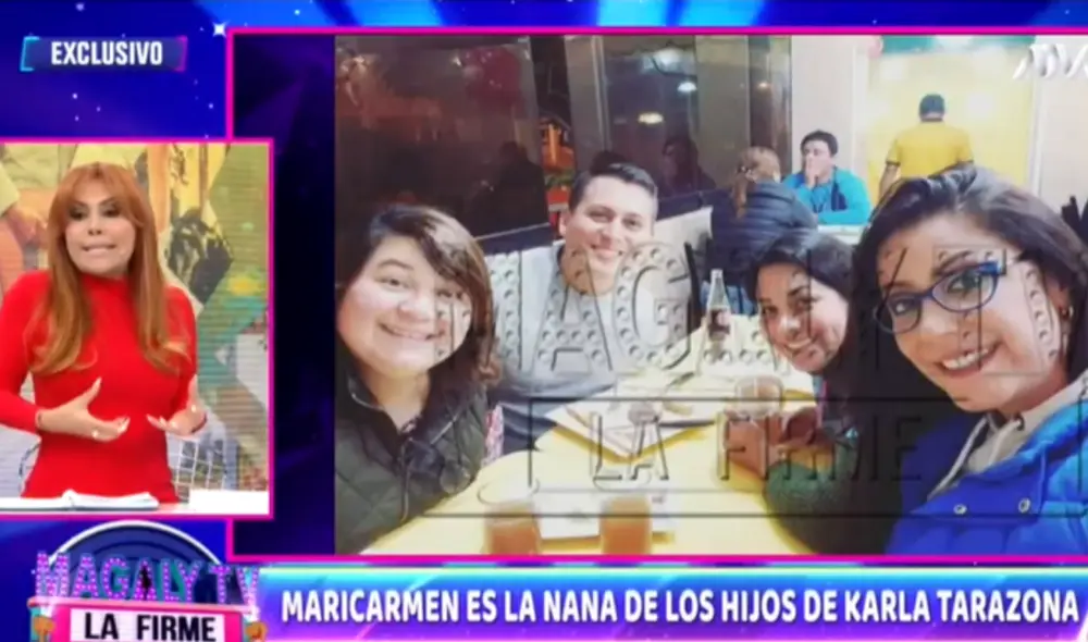 Magaly cuenta que la nana de Karla Tarazona ingresaba al cuarto de la pareja en cualquier momento. Foto: captura de ATV